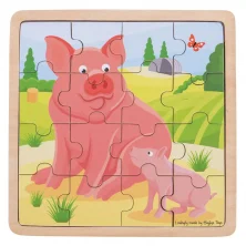 BigJigs Pig and Piglet Puzzle