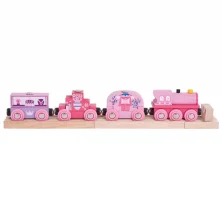 BigJigs Princess Wooden Train