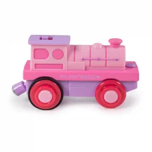 BigJigs Powerful Pink Loco Battery Engine Train