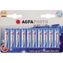 Alkaline 10x LR6 AA Batteries