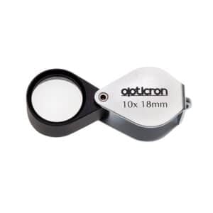 Opticron Folding Metal Loupes 18mm 10x