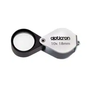 Opticron Folding Metal Loupes 18mm 10x
