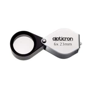 Opticron Folding Metal Loupes 23mm 6x