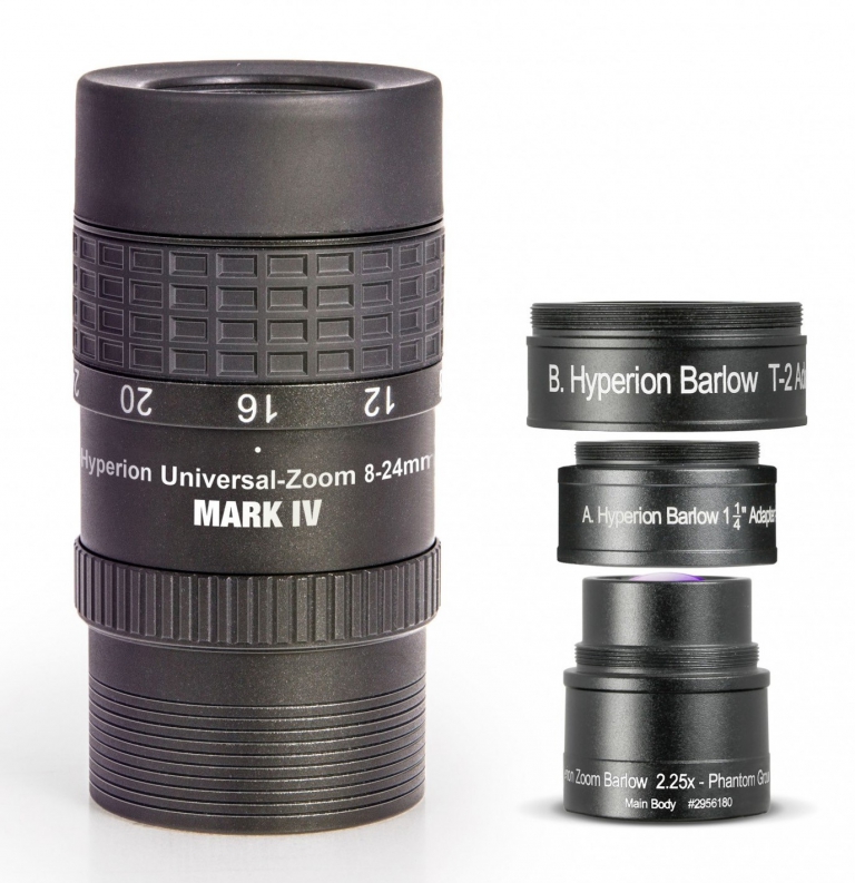 Baader Hyperion 8-24mm With Barlow Universal Zoom 2454827