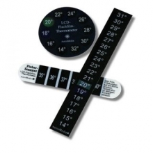 LCD film thermometer (set of 3)