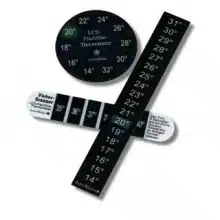 LCD film thermometer (set of 3)
