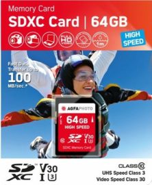 64GB SDHC Memory Card USH-1 Class 10