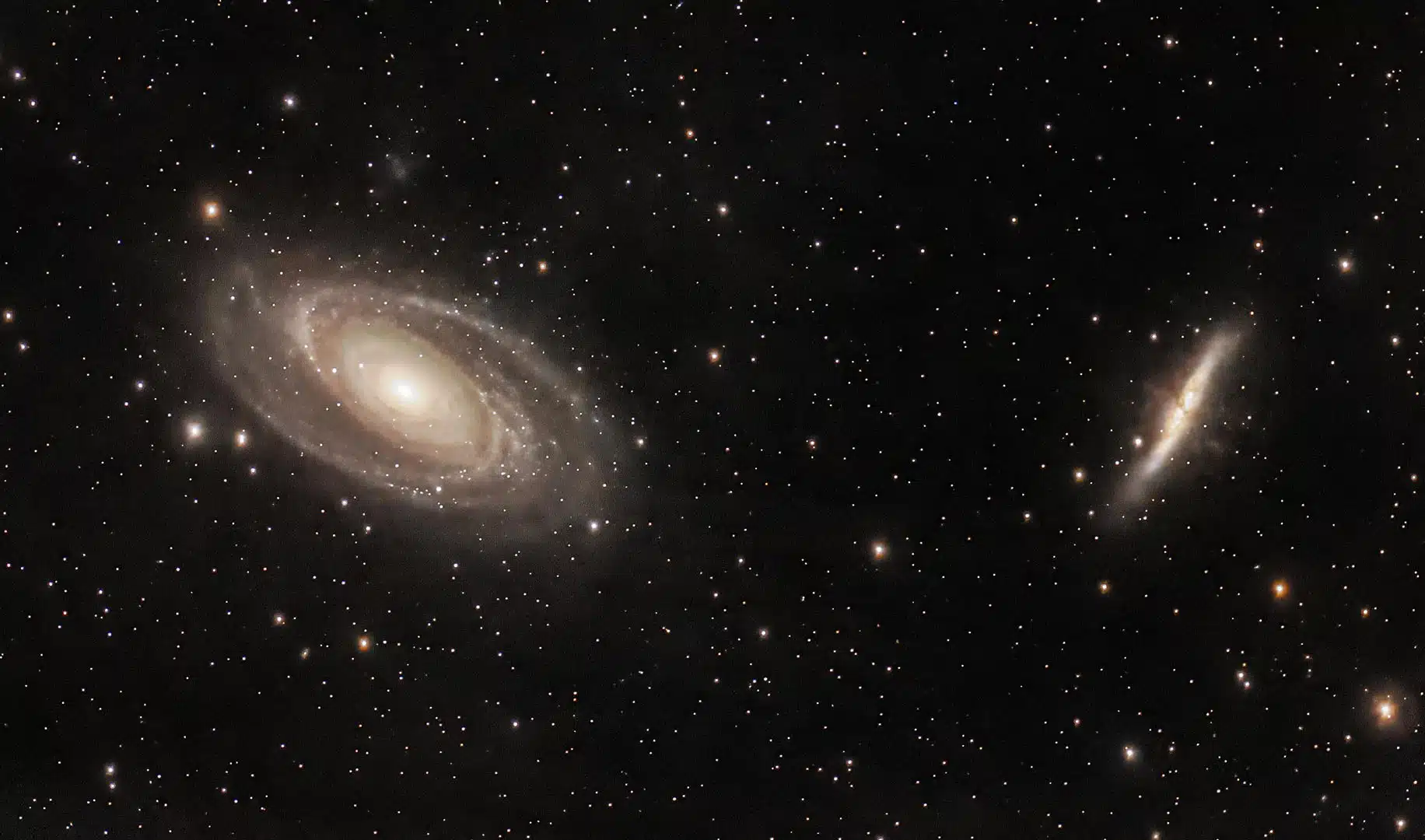 Bode's & Cigar galaxy & M81 & 82