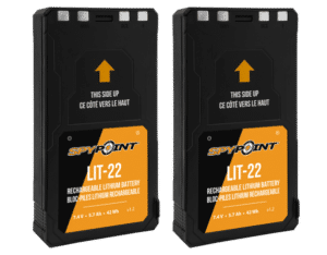 SpyPoint LIT-22 Flex TWIN Rechargeable Batteries