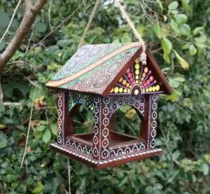 Artisan Hanging Bird Table - Bali Island Range