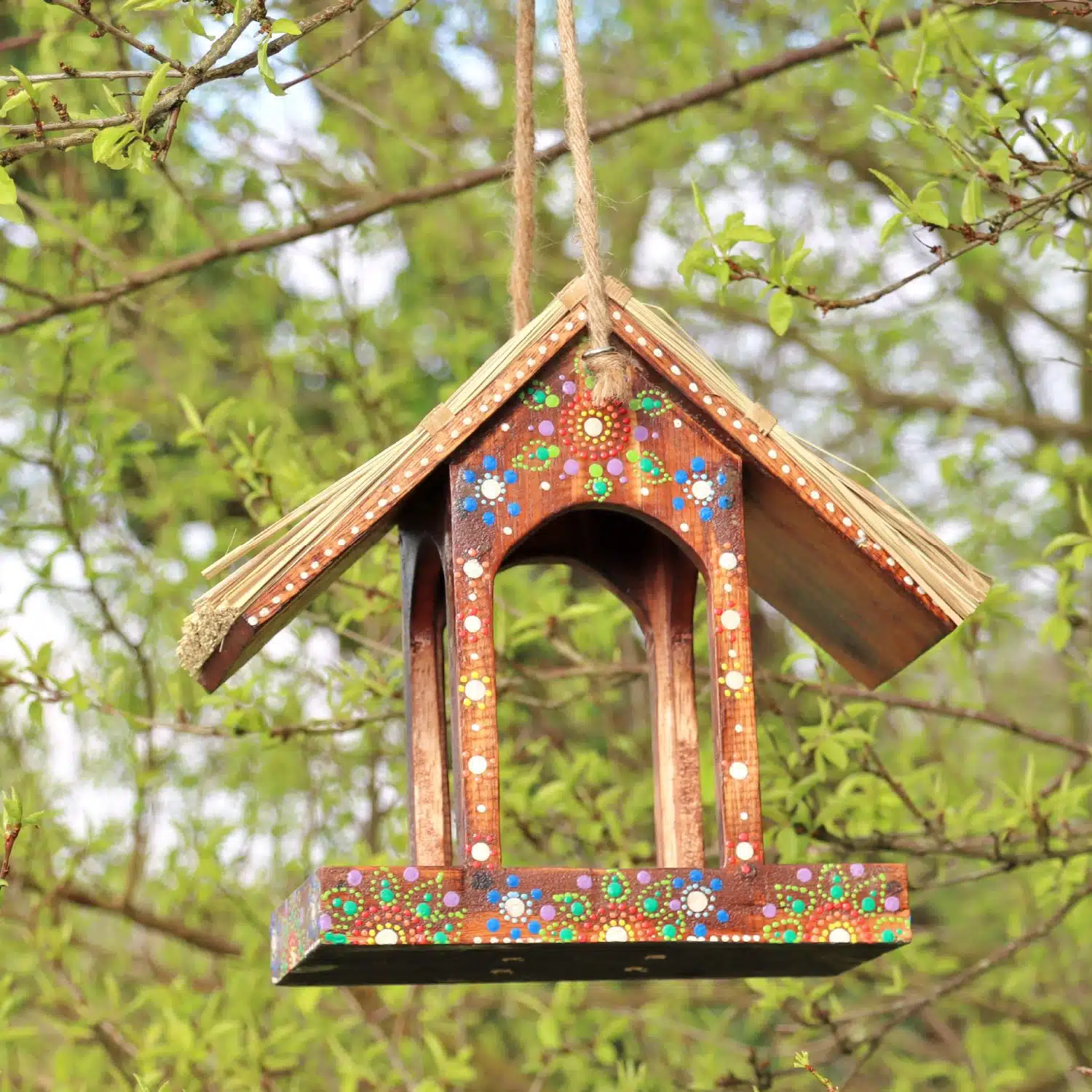 Thatch Feeder-Rect_WEBBED IMAGE 9-100