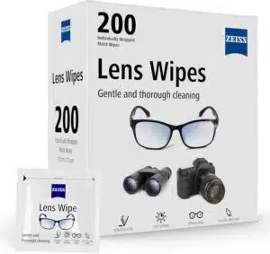 Zeiss Lens Wipes - 200 Pack